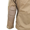 Mil-Tec Brand Style Military Style Ripstop Dark Coyote Combat Troops Jacket Chimera