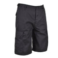 Truppe di stile militare del marchio Mil-Tec Bermuda Combatti Shorts Army Shorts Black