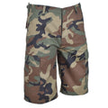 MIL-TEC Brand Style Military Woodland Mimeti Bermuda Bermuda BDU Army Shorts