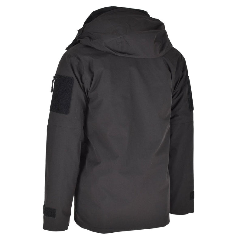 Mil-Tec Brand Parka W Inverno rivestimento inverno giacca nera uomo impermeabile attrezzatura da pioggia