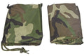 Mil-TEC Brand Poncho Army Style Painia impermeabile Ripstop Cape Woodland