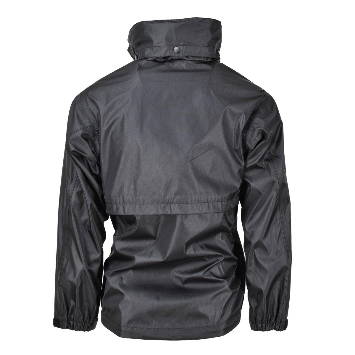 Mil-Tec Brand Rain giacca nera uomini impermeabili uomini da uomo resistente all'acqua