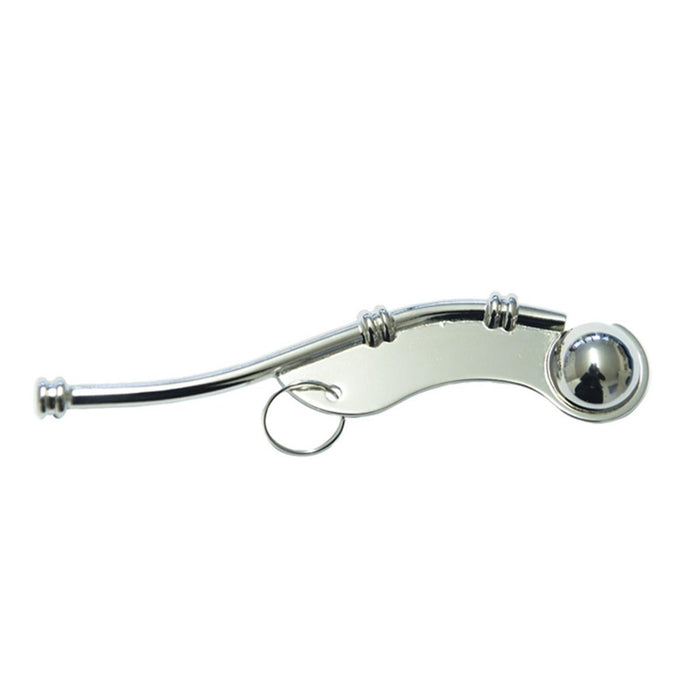 MIL - TEC Marchio Segnale Fischietto Ottone Nichelato Design Durevole e Affidabile - GoMilitar