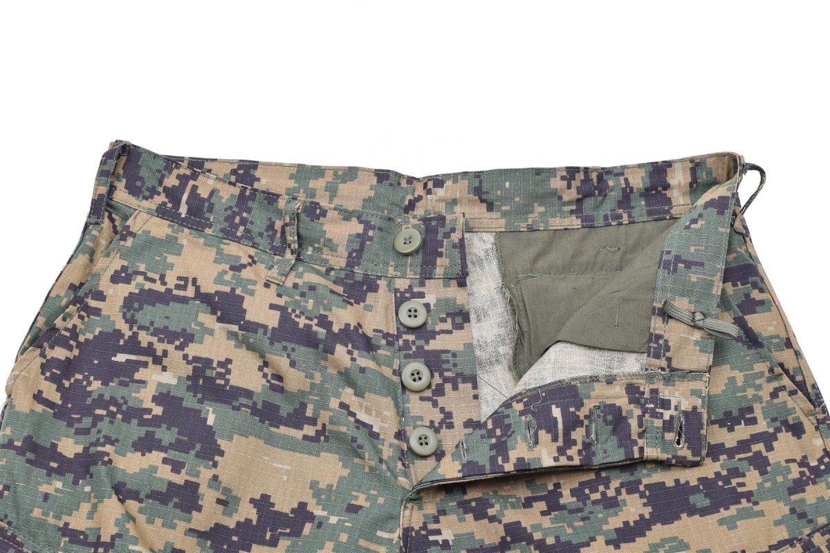 Mil-Tec Brand U.S. Army Style Digital Woodland Cami Pants Pantaloni di truppe da campo