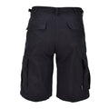 MIL-TEC Brand U.S. stile militare nero prelavinata le bermuda leggero di Bermuda