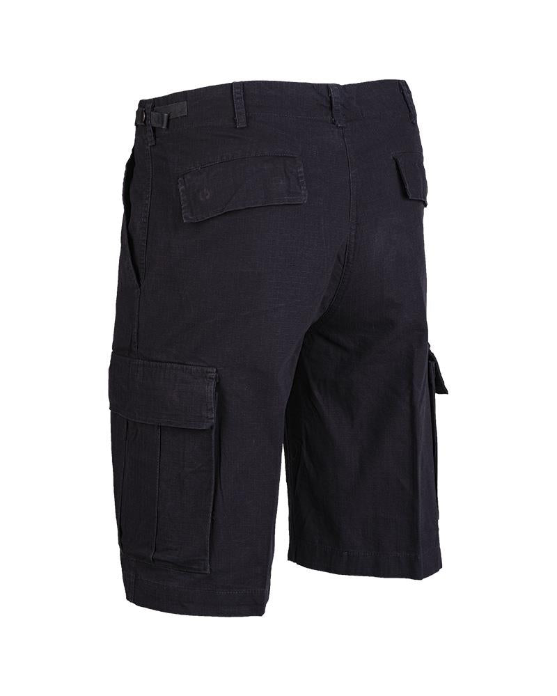 MIL-TEC Brand U.S. stile militare nero prelavinata le bermuda leggero di Bermuda