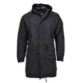 Mil-Tec Brand U.S. Style Military Parka M51 Shell Hooded Quilted Liner Black Nuovo