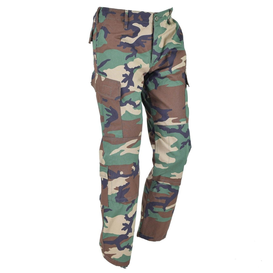 MIL-TEC Brand USA USA MILITALE WOODLAND CAMO RIPSTOP SOLDATI BDU BDU
