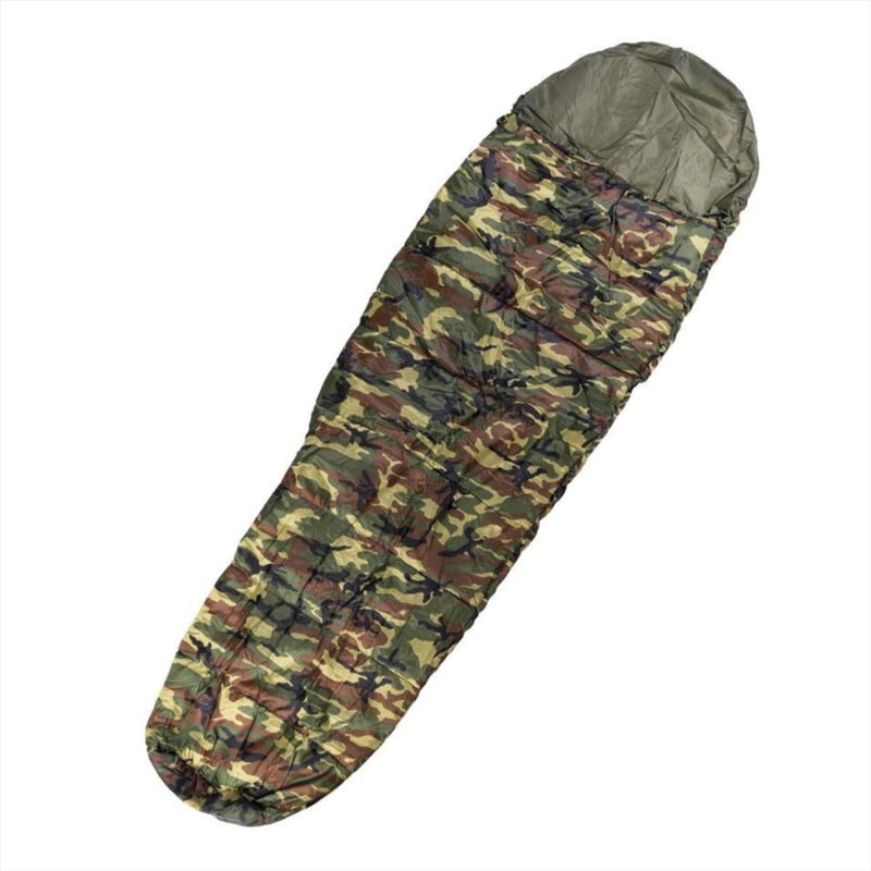 Mil-Tec Commando Sleep Sleach Specing 225 cm con cerniera a 2 vie Leggero leggero