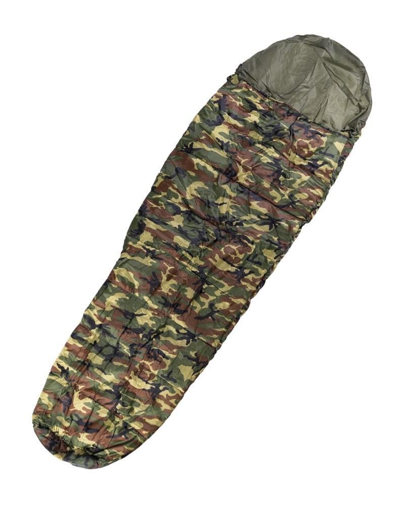 Mil-Tec Commando Sleep Sleach Specing 225 cm con cerniera a 2 vie Leggero leggero