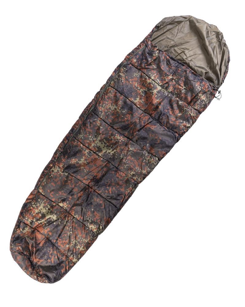 Mil-Tec Commando Sleep Sleach Specing 225 cm con cerniera a 2 vie Leggero leggero