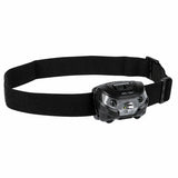 Lampada frontale MIL-TEC CREE XPE LED Torcia frontale regolabile da 200 lumen Luce rossa nera