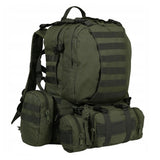 Mil-Tec Assembly Pack Tactical Backpack Tactical Belt Rucksuck Olive