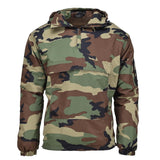 Giacca da combattimento militare tedesco MIL-TEC inverno boschi di bosco con cappuccio foderato con cappuccio