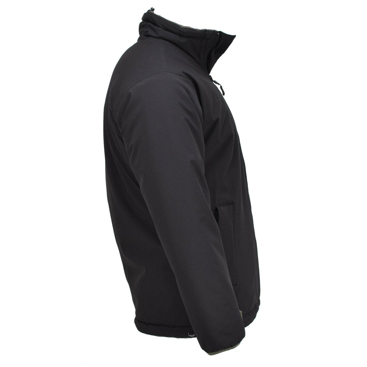 Giacca militare tedesca MIL-TEC Meteo freddo Reversibile Verde Verde Nero Nuovo