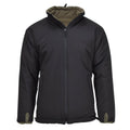Giacca militare tedesca MIL-TEC Meteo freddo Reversibile Verde Verde Nero Nuovo