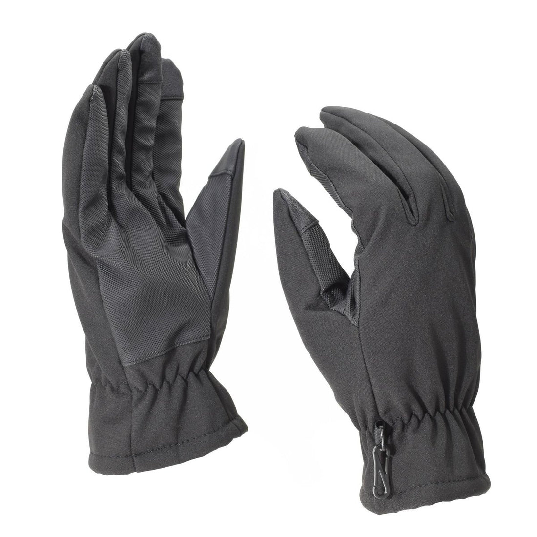 Guanti mil-tec uomini softshell thinsulate ™ foderano nero inverno da uomo tattico