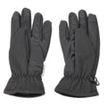 Guanti mil-tec uomini softshell thinsulate ™ foderano nero inverno da uomo tattico