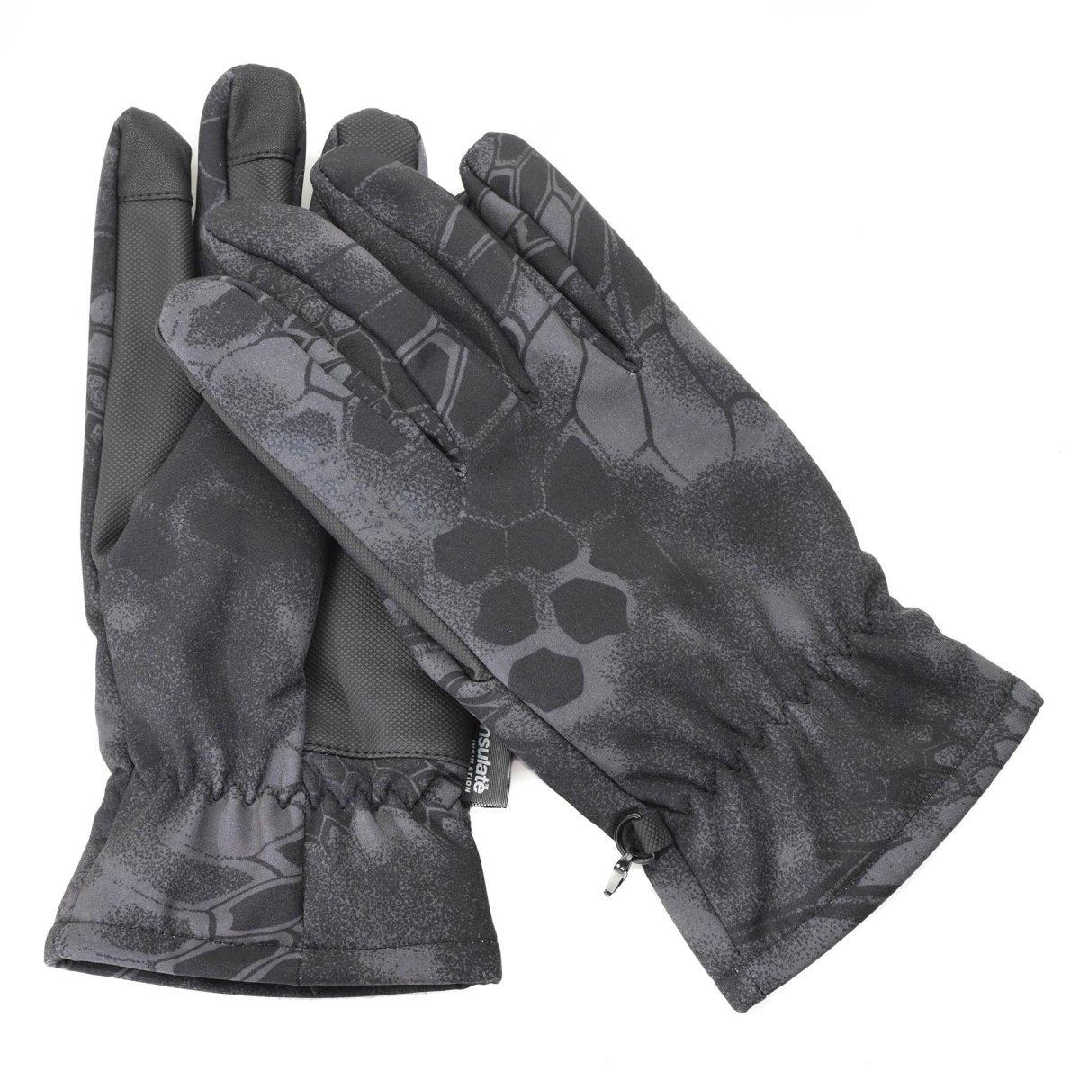 Guanti mil-tec uomini softshell thinsulate ™ fodera mandra camo tattico invernale