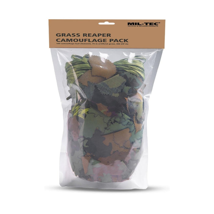 MIL - TEC Pacchetto mimetico Grass Reaper Ghillie 189 Elementi fogliari - GoMilitar