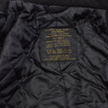 Mil-Tec Mens Coat lana Blend Navy Style Black Black Black