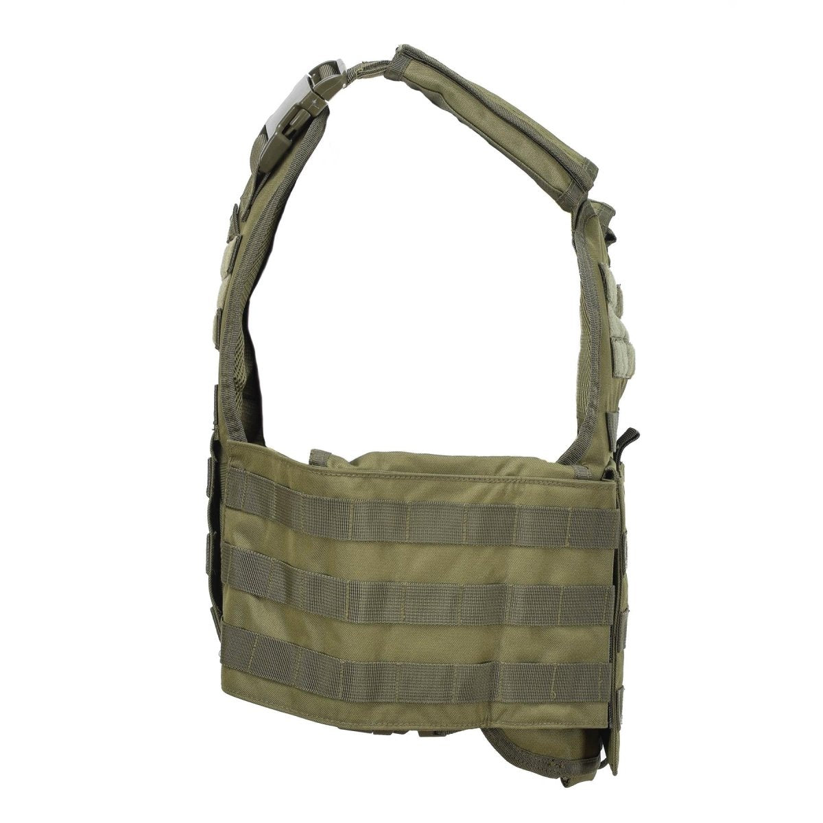 MIL-TEC Plate Military Carrier Tattico Combatti di combattimento Armatura MOLLE Sistema Oliva