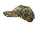 MIL-TEC military style camouflage base cap with adjustable strap and patch plates, lightweight and breathable design