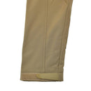 Close-up of MIL-TEC dark coyote soft shell jacket sleeve with adjustable Velcro cuff for outdoor use.