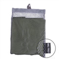 Poncho MIL-TEC con cappuccio versatile borsa in rete resistente all'acqua inclusa nera