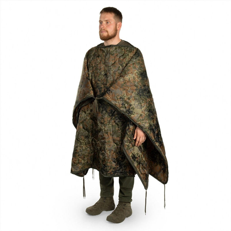 Mil-Tec Poncho rivestimento in tessuto Ripstop Multifunzione Multa emergenza