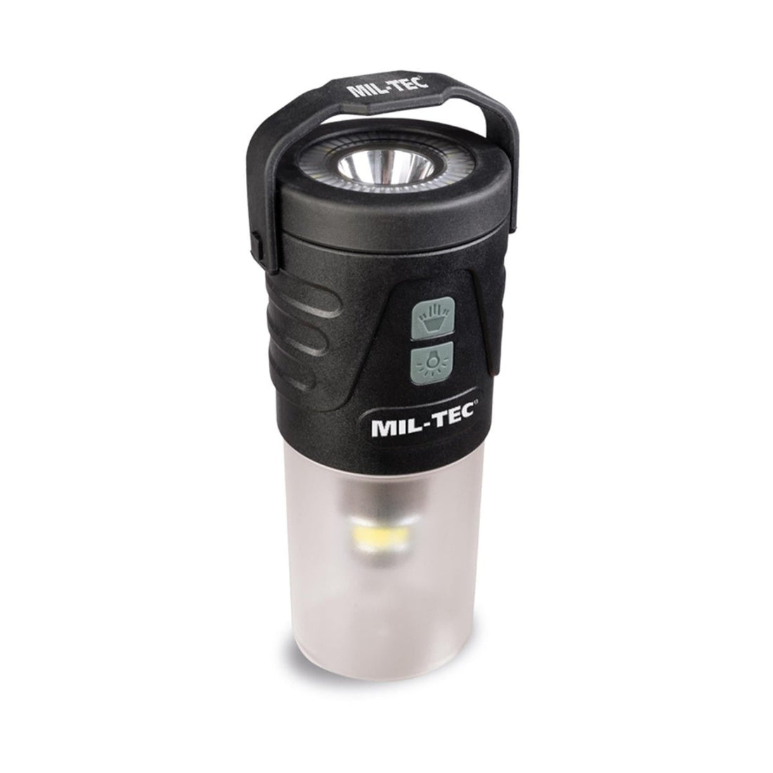 Torcia da campeggio MIL-TEC Lanterna ricaricabile LED Esterno USB-C 410 Lumen