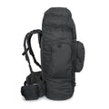 Mil-TEC RECOM TATTICAL TATTICAL ECCACK RUCACK TREKKING GIORNO BRIG 88L NERO