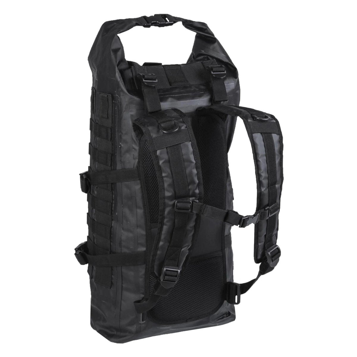 Sigillo mil-tec con zaino tattico a secco zaino rotaino impermeack 35l nero