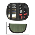 Mil-Tec Kit da cucito Custodia da viaggio Campeggio Riparazione Sopravvivenza Set Oliva Darb
