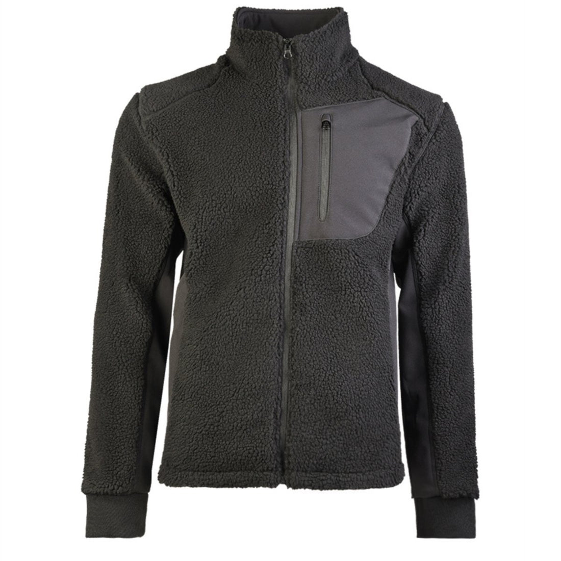 Giacca in pile Sherpa Mil-Tec Bearforce Warm Teddy Fleece Outdoor Nero