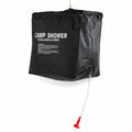 Borsa per doccia solare Mil-Tec da 40 litri, campeggio, escursionismo, doccia portatile all'aperto, nera