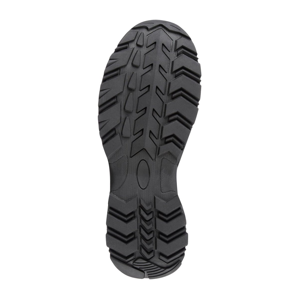Stivali a squadra Mil-Tec Mid Round Sole Camping Calzature in pelle scamosciata nera all'aperto