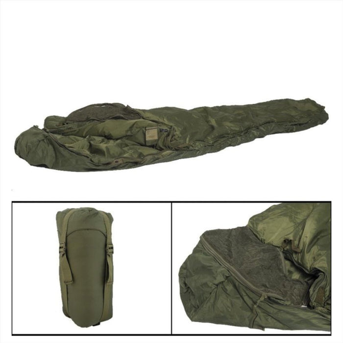 Mil-Tec TACTICAL 3 Sacco a pelo Isolamento termolite rivestito in teflon Oliva - GoMilitar