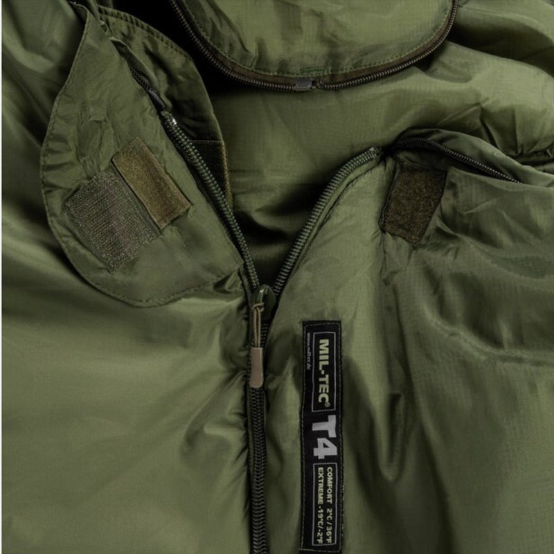 Mil-Tec Tactical 4 Sleep Slead Bosping Teflon Isolamento in termolite Oliva