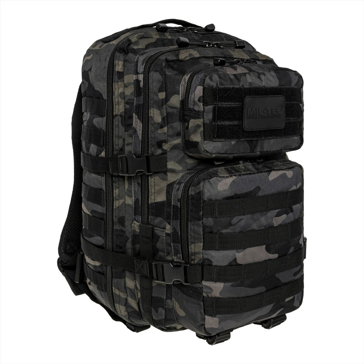 Mil-Tec US ASSALT TATTICAL VEACK TATTICAL 36L Ergonomic FORMATO SHOFE PADDED