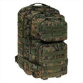 Mil-Tec US ASSALT TATTICAL VEACK TATTICAL 36L Ergonomic FORMATO SHOFE PADDED