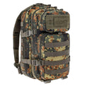 Mil-Tec U.S. Assault Tactical Backpack Trekking Flecktarn 20Liter Daypack escursionistico