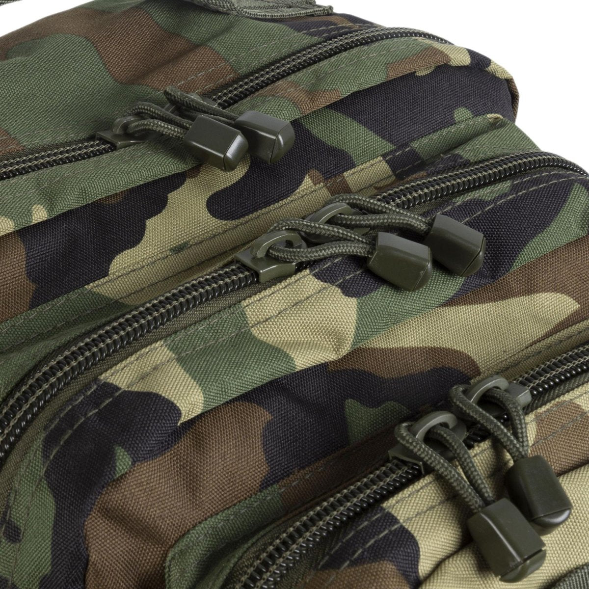 MIL-TEC ASSAULT US ASSALT TREKKKING RACKACK 36L Backpack Woodland Camo Daypack