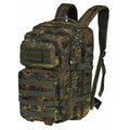 Mil-Tec Assault US ASSAULT Trekking Rucksck Grande zaino 36L Flecktarn Daypack Borsa