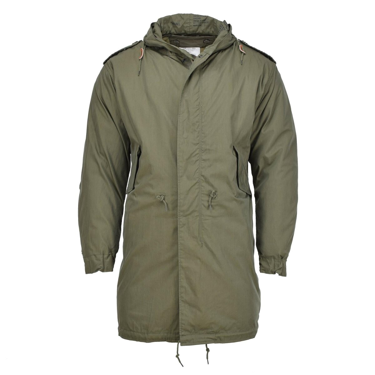 MIL-TEC U.S. Stile militare M51 PARCA con cappuccio trapuntato Liner staccabile Olive Nuovo