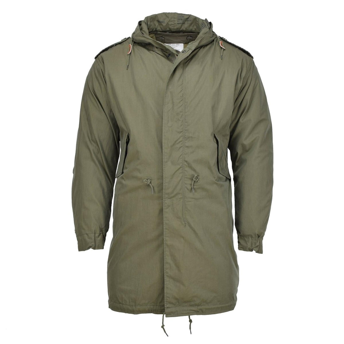MIL-TEC U.S. Stile militare M51 PARCA con cappuccio trapuntato Liner staccabile Olive Nuovo