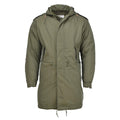 MIL-TEC U.S. Stile militare M51 PARCA con cappuccio trapuntato Liner staccabile Olive Nuovo