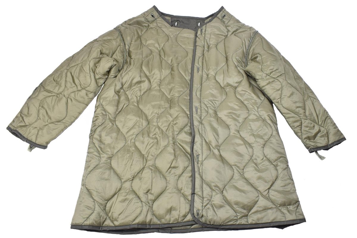 MIL-TEC U.S. Stile militare M51 PARCA con cappuccio trapuntato Liner staccabile Olive Nuovo