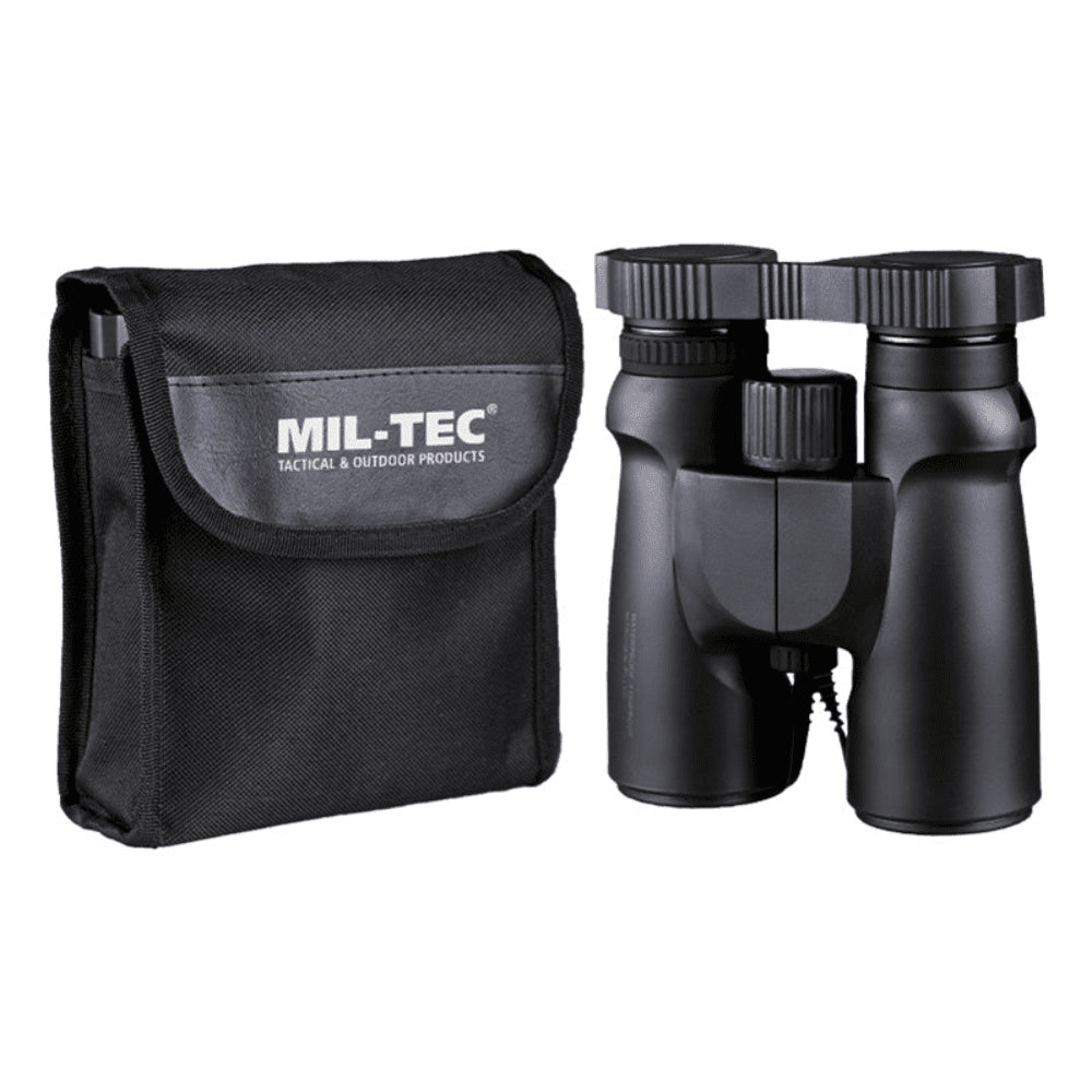 Binocolo impermeabile Mil-Tec 8x42 Nero Ottica da caccia per escursionismo all'aperto