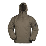 Mil-Tec Giacca da combattimento invernale Tattica Anorak Fodera in pile Antivento Oliva